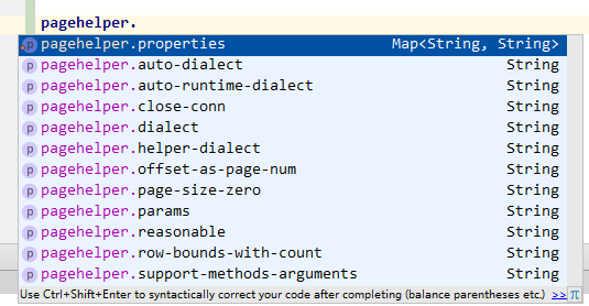 spring boot 整合mybatis分页插件pagehelper5.